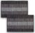 Status Contract Anti Slip Front Door Mat|(38x58cm) Living Room Rug for Entrance Door