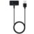TASLAR Charging Holder Dock USB Charger Cable for Honor Band A2, PC ABS, Black