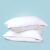The Sleep Company Plush Pillow | Super Soft | 100% Virgin Microfiber Filling | Hypoallergenic |White, Pack of 2