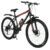 VESCO Drift NXG 26-T with Geared MTB Mountain Bicycle/Bike 21 Speed Gear Cycle with Front Suspension and Dual Disc Brake | 18″ Frame Ideal for Men & Women (Black)