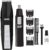 Wahl 5537-1801 Beard Trimmer with Additional Personal Trimmer (Black)