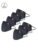 Wildcraft Pack of 7 Black Adults HypaShield Reusable 3-Layer Anti-Pollution Outdoor Masks