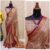 WINKLECART Woven Mysore Pure Silk Saree  (Beige)